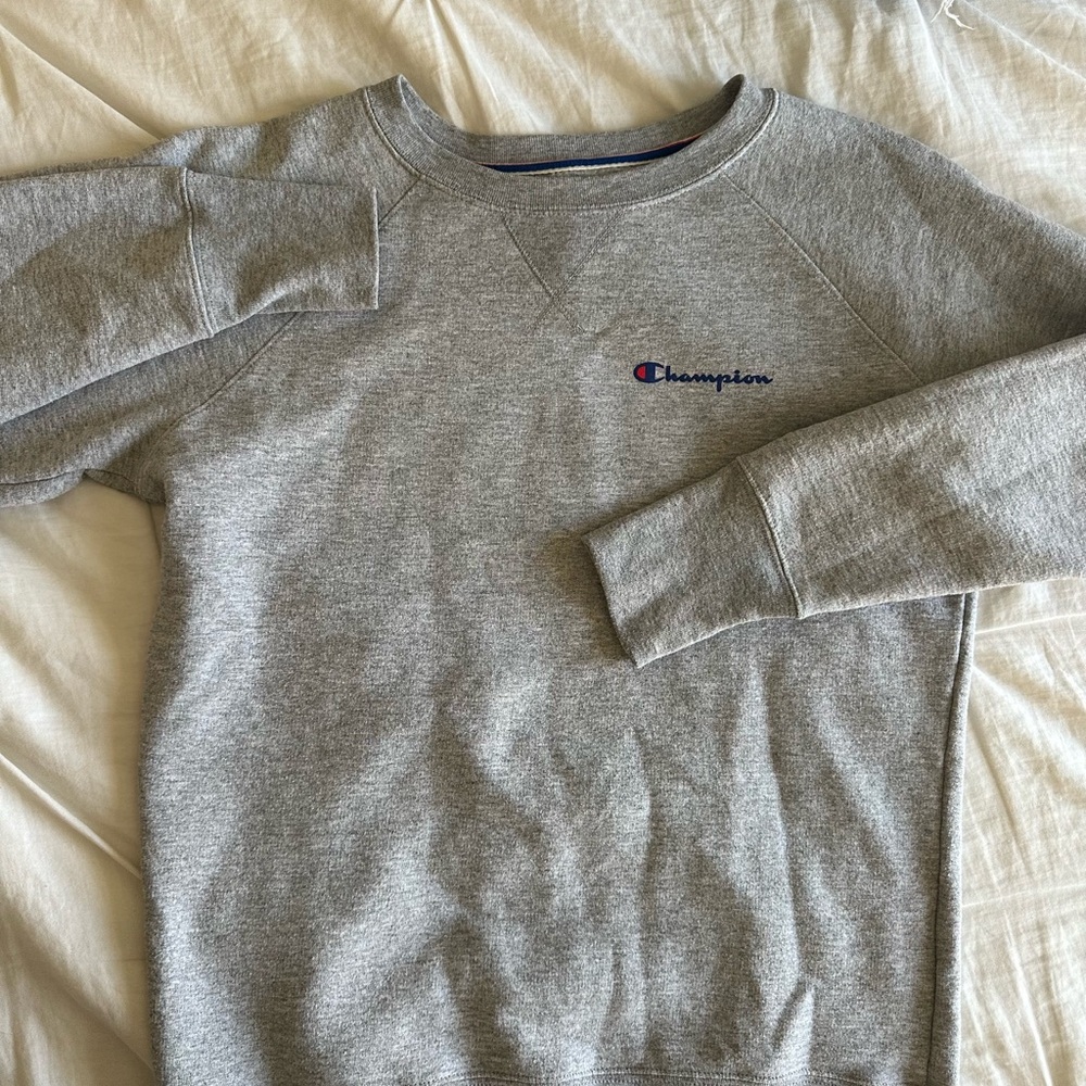 Champion Gray Crewneck Sweater